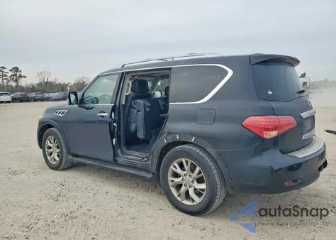 2013 Infiniti Qx56 z USA, uszkodzony, nr VIN JN8AZ2NE9D9040593